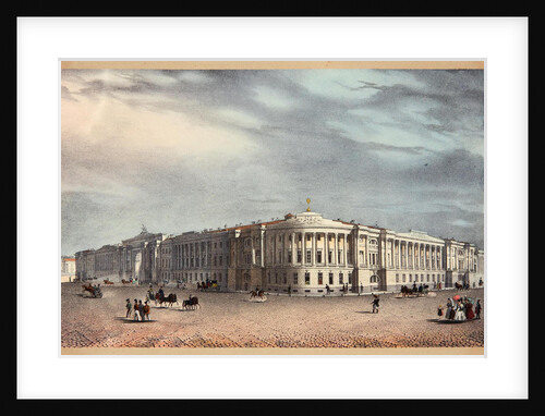 The Senate and Synod Buildings in Saint Petersburg by Anonymous