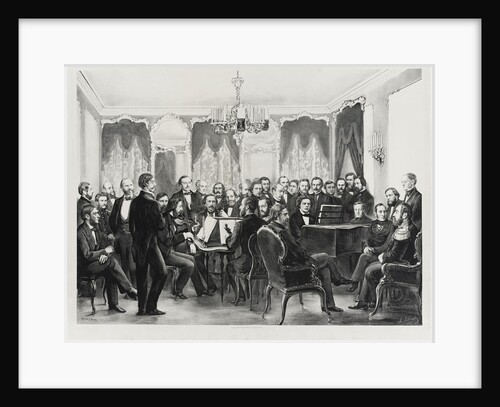 Musical evening with the composer Anton Rubinstein by Anonymous