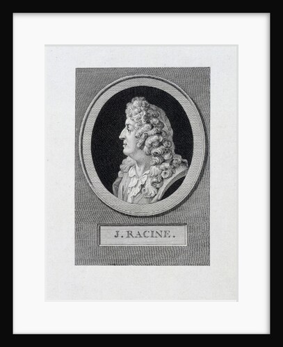 Portrait of the poet Jean Racine by Anonymous