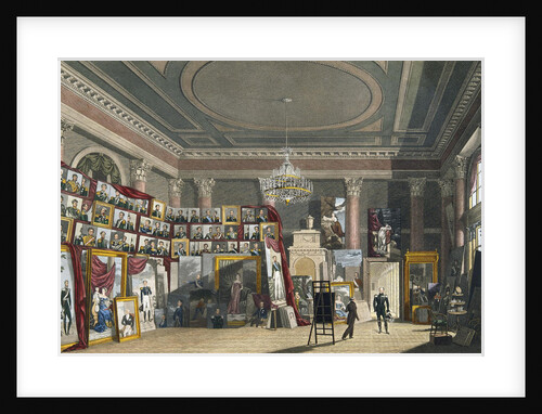 Emperor Alexander I in the studio of George Dawe in the Winter Palace by Anonymous