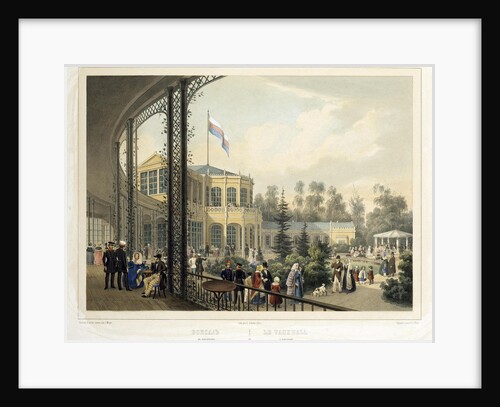 The Railway station in Pavlovsk by Anonymous