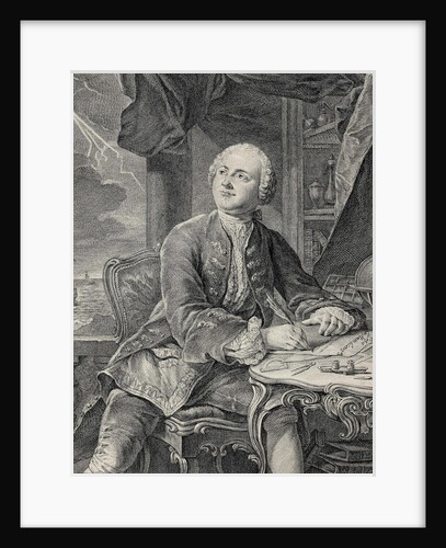 Portrait of Mikhail Vasilyevich Lomonosov by Anonymous