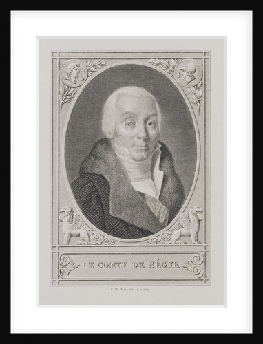 Portrait of Count Louis Philippe de Ségur by Anonymous