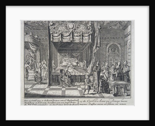 The Birth of Tsarevich Pyotr Alexeyevich by Anonymous