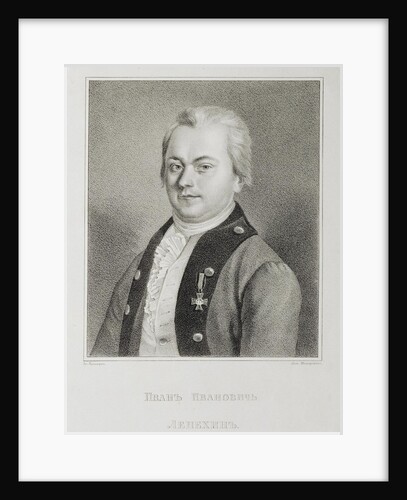 Portrait of Ivan Ivanovich Lepyokhin by Anonymous