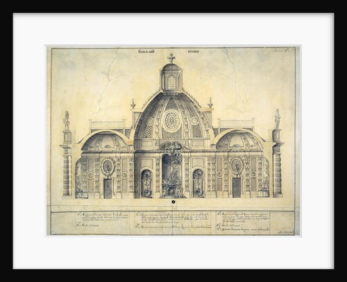 Grotto in the Summer Garden in St. Petersburg by Anonymous