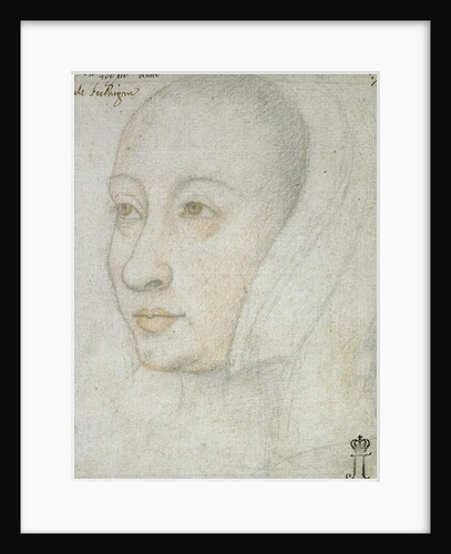 Portrait of Anne of Brittany by Anonymous
