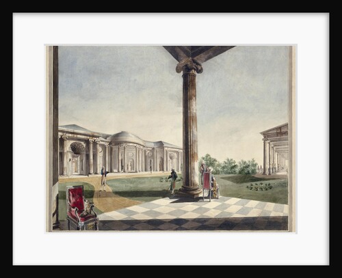 View of Ionic Gallery in Tsarskoye Selo by Anonymous