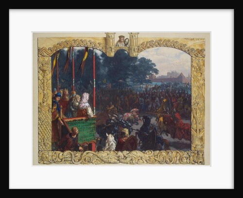Knights Tournament in Magdeburg, 928 by Anonymous