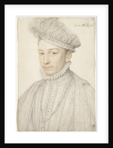 Portrait of King Charles IX of France by Anonymous