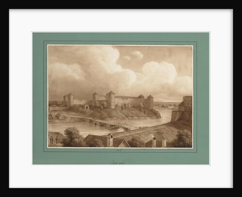 View of the Ivangorod Fortress by Anonymous