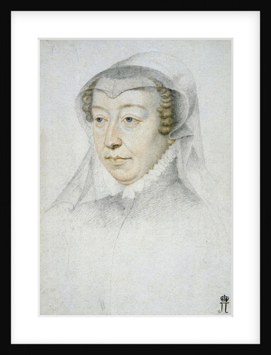 Portrait of Catherine de Medici by Anonymous