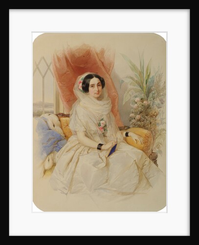 Portrait of Maria Ivanovna Goncharova, née Countess Meshcherskaya by Anonymous