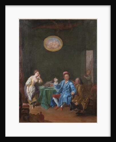 Joseph Balsamo, comte de Cagliostro, in his cabinet, creating an Homunculus by Anonymous