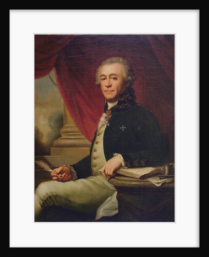 Portrait of Ivan Lazarevich Lazarev by Anonymous