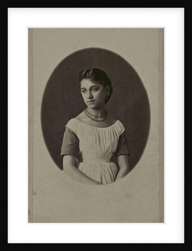 Portrait of Princess Maria Konstantinovna of Bagrationi Imereti by Anonymous