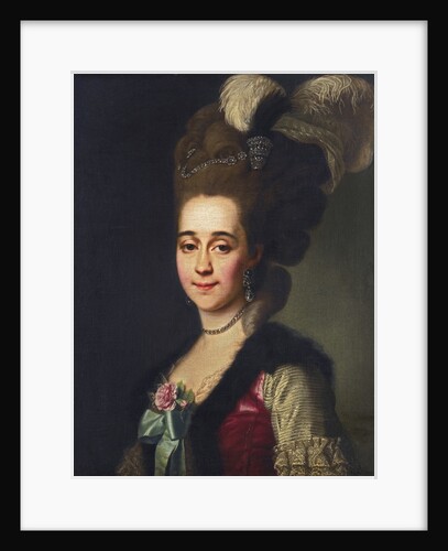 Portrait of Varvara Vasilyevna Golitsyna, née von Engelhardt by Anonymous