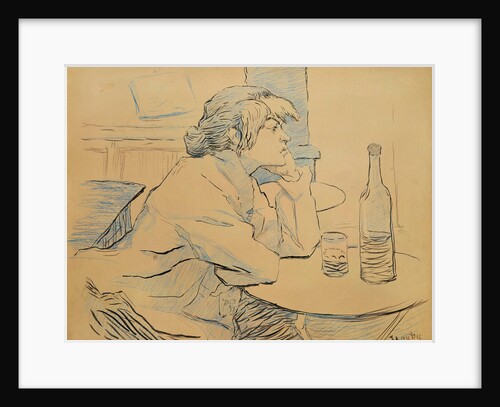 The Drinker (Suzanne Valadon) by Anonymous