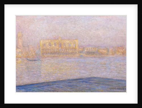 The Palazzo Ducale, Seen from San Giorgio Maggiore (Le Palais Ducal vu de Saint-Georges Majeur) by Anonymous