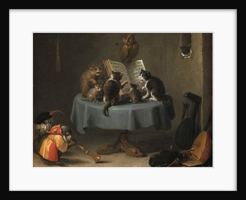 The Concert of Cats by Anonymous