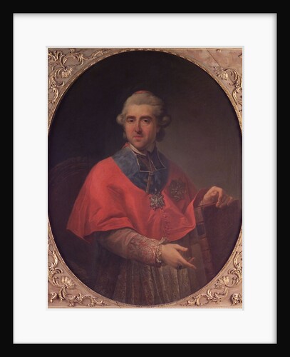 Portrait of Prince Michal Jerzy Poniatowski, Primate of Poland by Anonymous