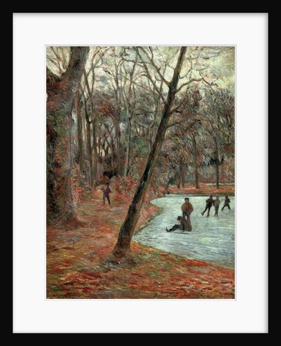 Skaters in the Frederiksberg Park by Anonymous