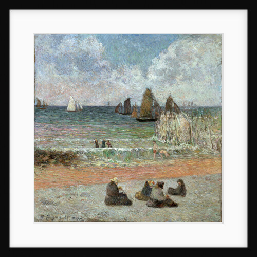 Coast at Dieppe by Anonymous
