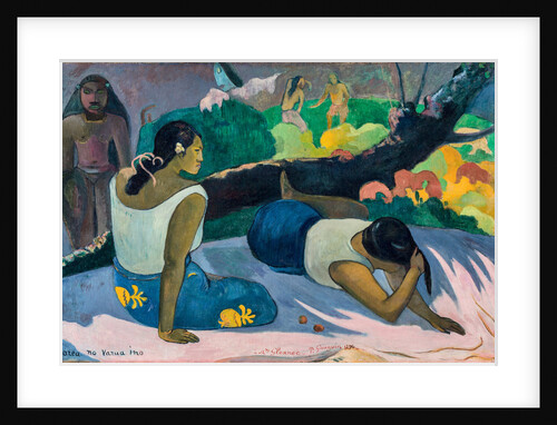 Arearea no Varua ino (Words of the Devil or Reclining Tahitian Women) by Anonymous