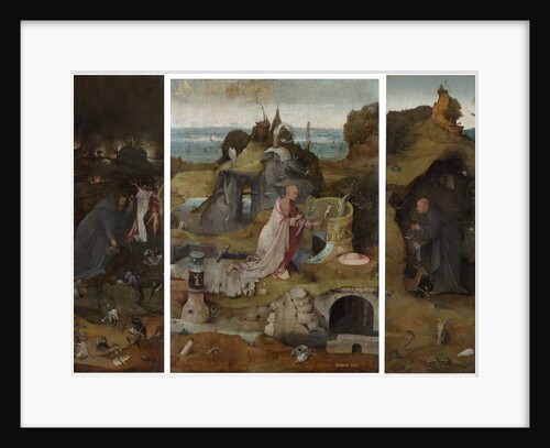 The Hermit Saints Triptych by Anonymous