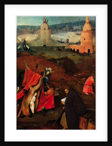 The Temptation of Saint Anthony (Right wing of a triptych) by Anonymous