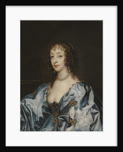 Portrait of Queen Henrietta Maria of France by Anonymous