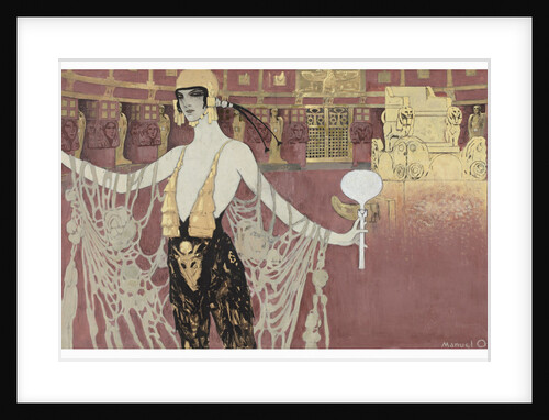 Poster design for the film LAtlantide by Jacques Feyder by Anonymous