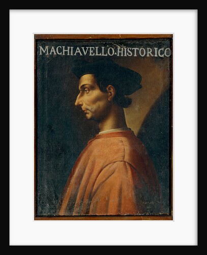 Portrait of Niccolo Machiavelli by Anonymous