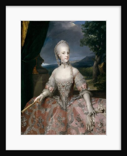Portrait of Maria Carolina of Austria by Anonymous