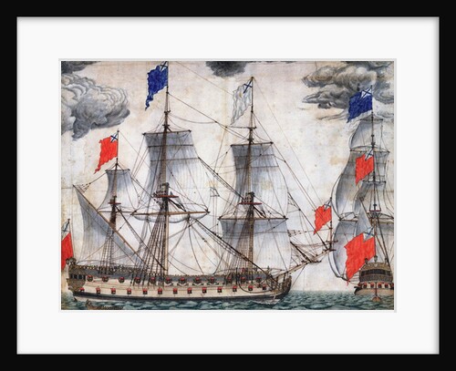 Flagship Goto Predestinatsia (The Providence of God) built by Peter the Great at Voronezh, 1700 by Anonymous