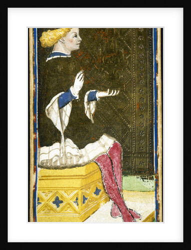 King of Cups. Tarot card by Anonymous