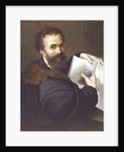Portrait of Michelangelo Buonarroti by Anonymous