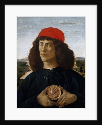 Portrait of a Man with a Medal of Cosimo the Elder by Anonymous