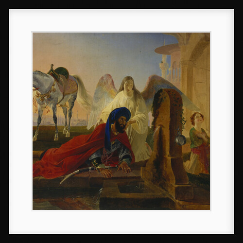 Angel and Péri by Anonymous