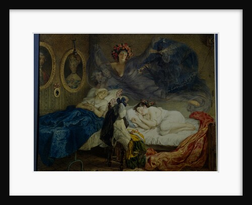 Dreams of grandmother and granddaughter by Anonymous