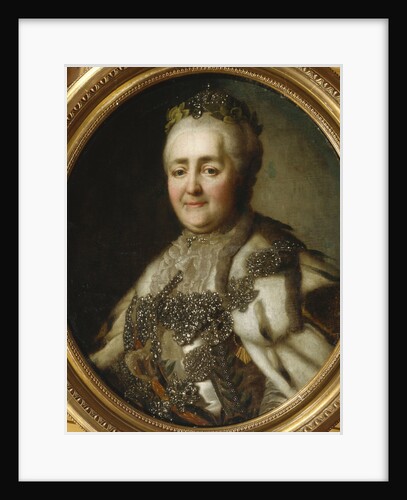 Portrait of Empress Catherine II by Anonymous