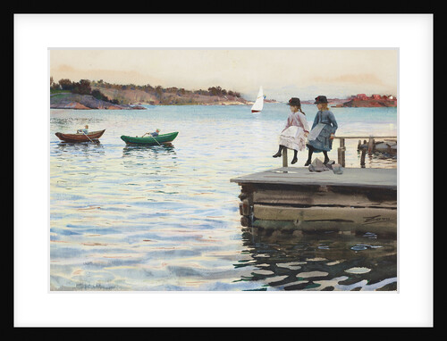 Boat race by Anonymous