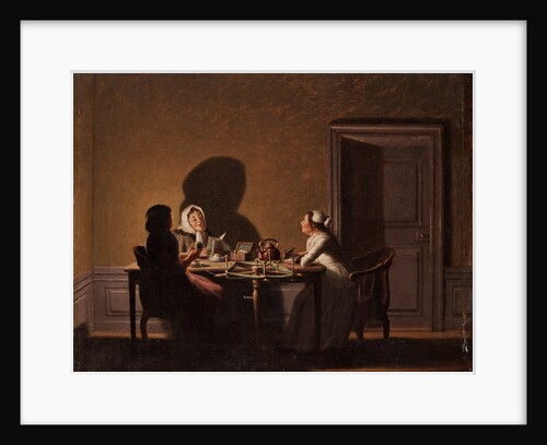 Reading by Candlelight by Anonymous