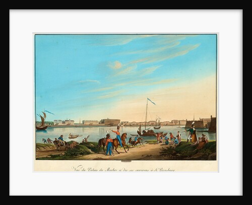 View of the Marble Palace in Saint Petersburg by Anonymous