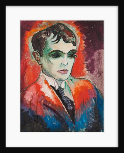 Portrait of the poet Herman Wildenvey by Anonymous