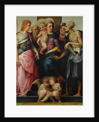 Spedalingo Altarpiece by Anonymous