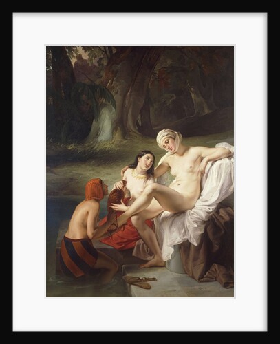 Bathsheba at Her Bath by Anonymous