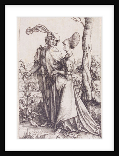 The Lovers and death (The walk) by Anonymous