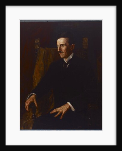 Portrait of Nikola Tesla by Anonymous