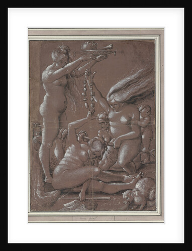 The Witches Sabbath (After Hans Baldung) by Anonymous